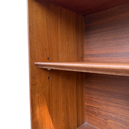 Retro teak storage cabinet suitable for living room or study
