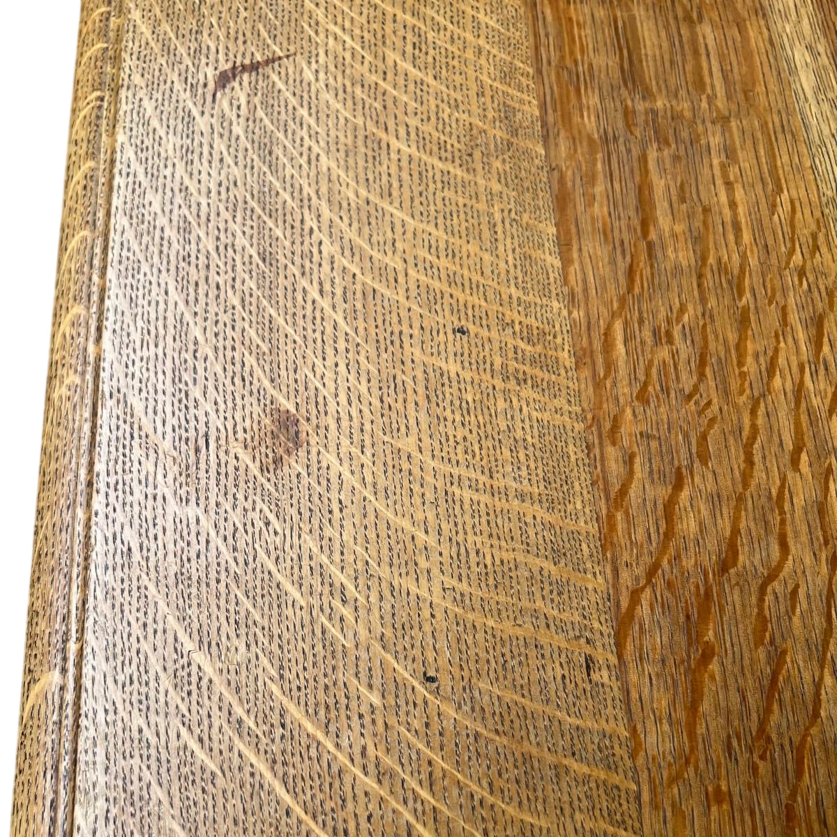 Overall view of vintage oak chest suitable for bedroom or hallway storage