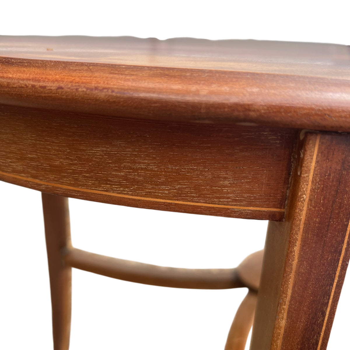 Retro solid wood occasional table suitable as a lamp or hall table