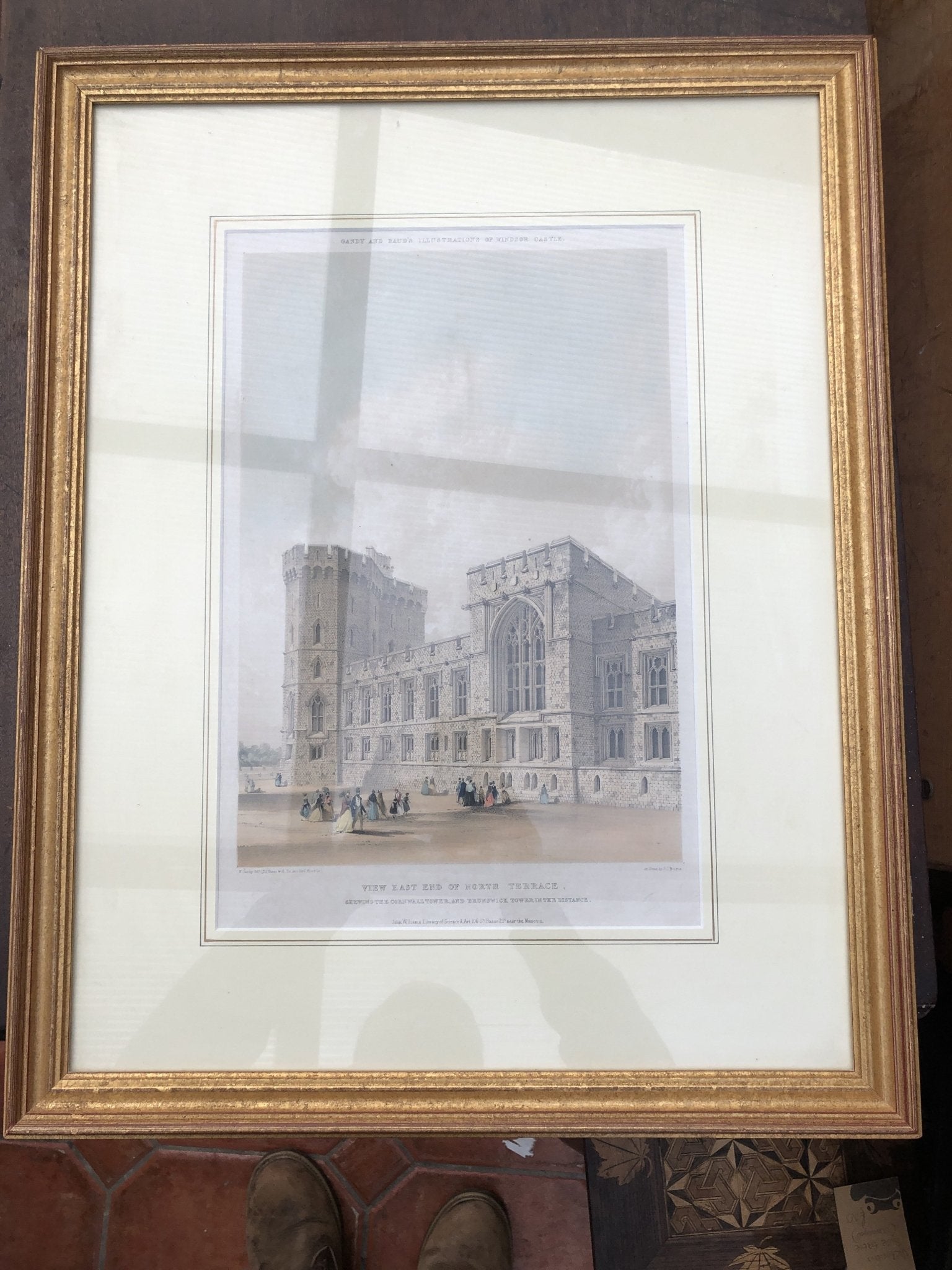 Framed Windsor Castle PrintThe Furniture Recycling ShopVintage Item