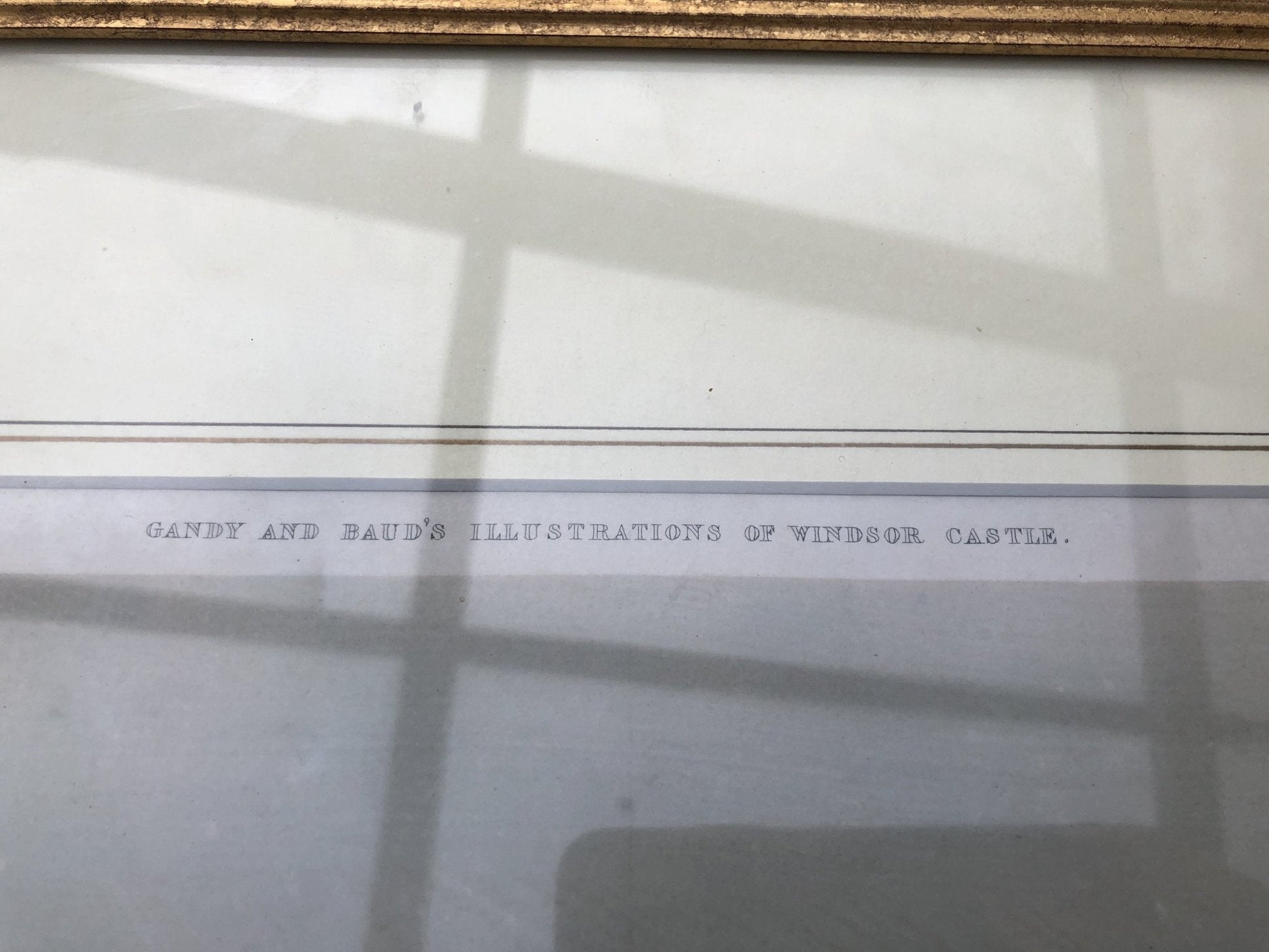 Framed Windsor Castle PrintThe Furniture Recycling ShopVintage Item
