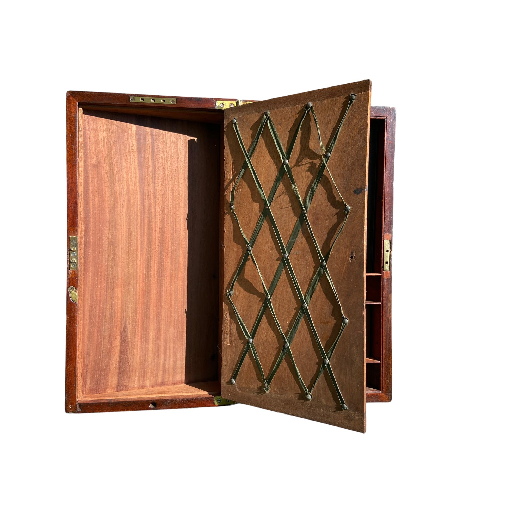 Georgian Mahogany Travel Writing Slope BoxThe Furniture Recycling ShopFurniture