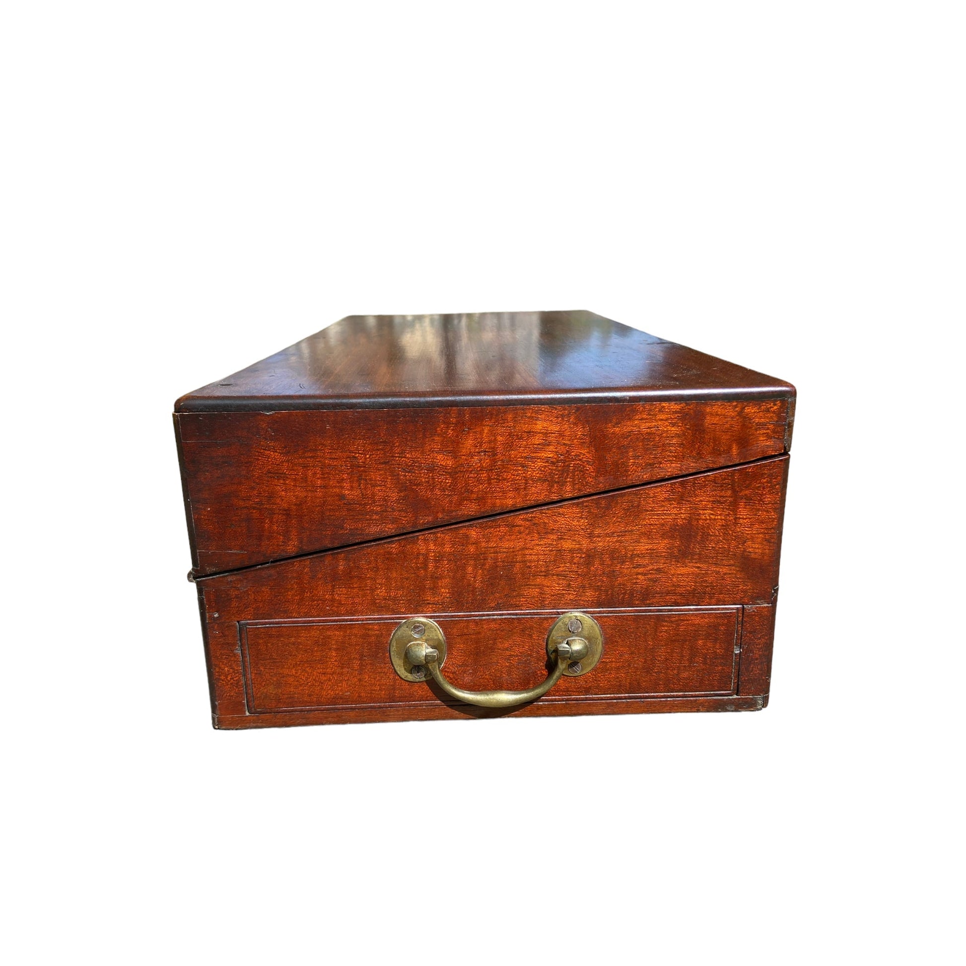 Georgian Mahogany Travel Writing Slope BoxThe Furniture Recycling ShopFurniture