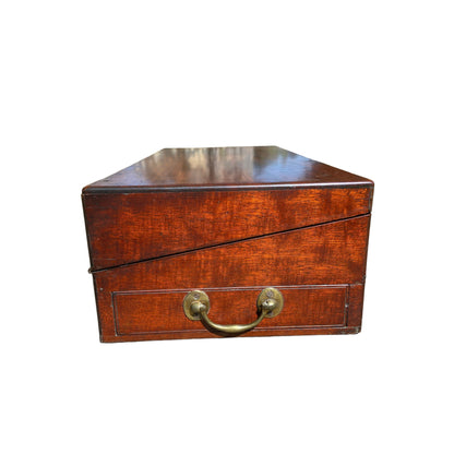 Georgian Mahogany Travel Writing Slope BoxThe Furniture Recycling ShopFurniture