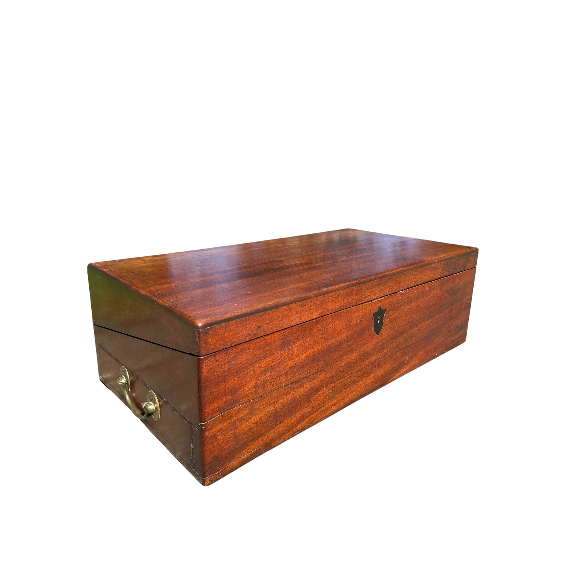 Georgian Mahogany Travel Writing Slope BoxThe Furniture Recycling ShopFurniture