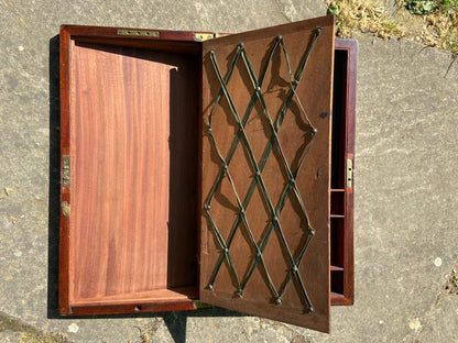Georgian Mahogany Travel Writing Slope BoxThe Furniture Recycling ShopFurniture