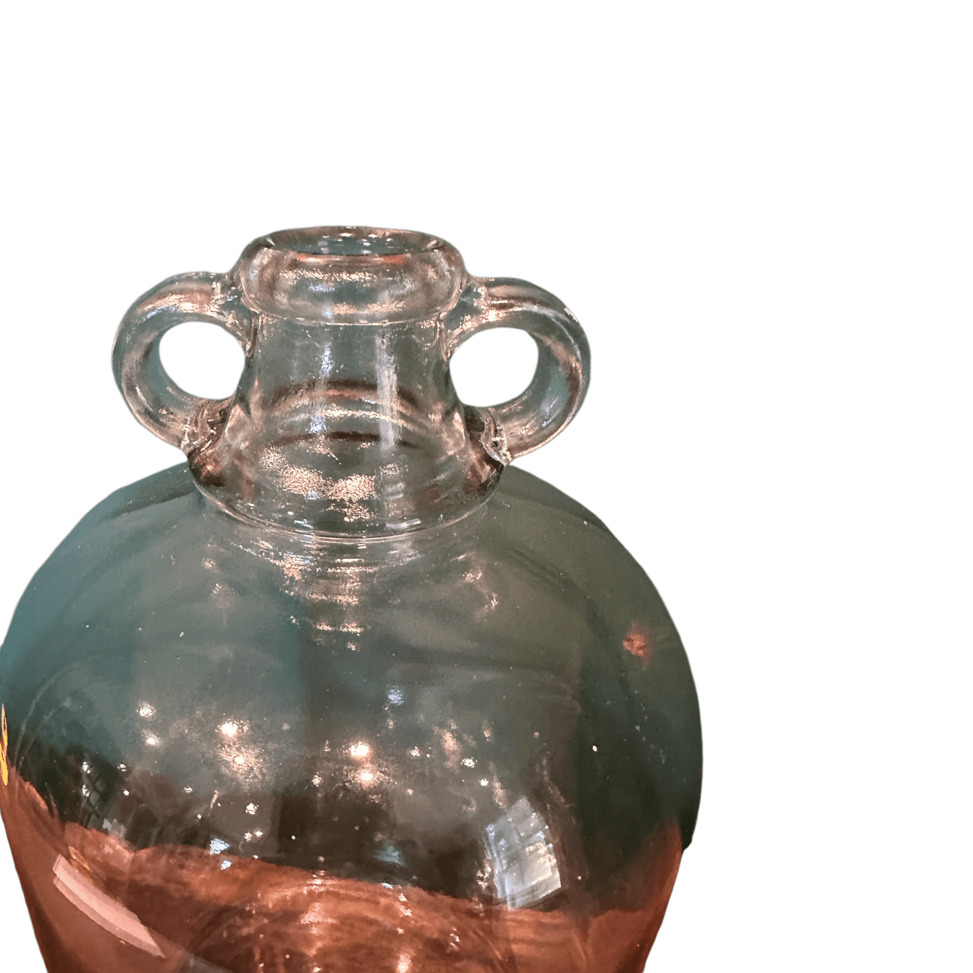 Glass Demijohn Flask BottleThe Furniture Recycling Shop