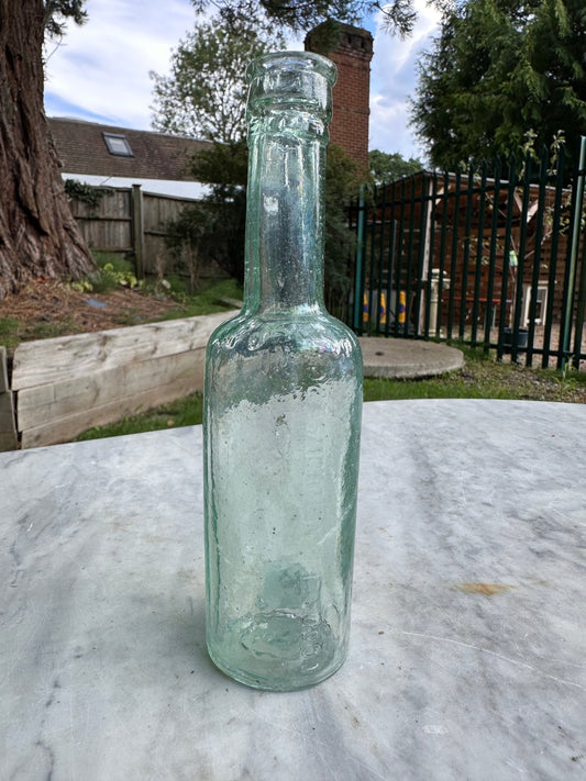 Goodall Backhouse Antique Aqua Glass Bottle - Vintage Glass BottleThe Furniture Recycling ShopBottle