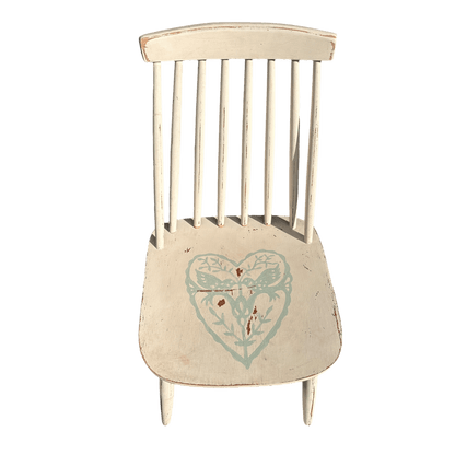 Hand Painted Single Spindle Back Occasional ChairThe Furniture Recycling Shop