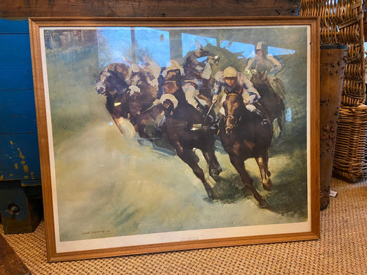 Horse Racing Print by John SkeapingThe Furniture Recycling Shop