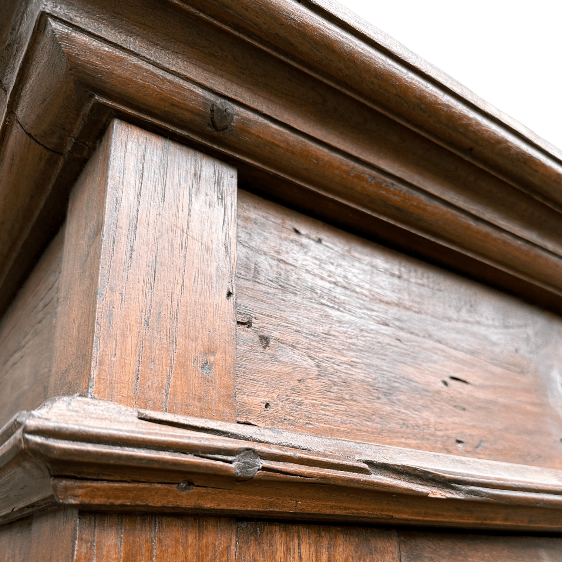 Huge Asian Hardwood Kitchen Larder Shelving Cabinet Dresser With Double Hinged DoorsThe Furniture Recycling Shop
