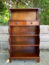 Load image into Gallery viewer, Solid Mahogany Waterfall Book Case With A Drawer
