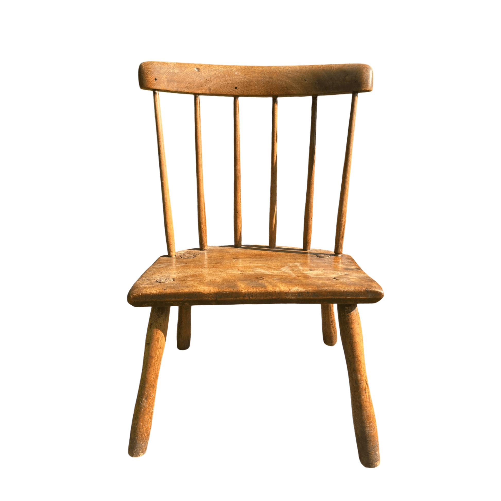 Late 18th Century Welsh Primitive Antique Stick ChairThe Furniture Recycling Shop