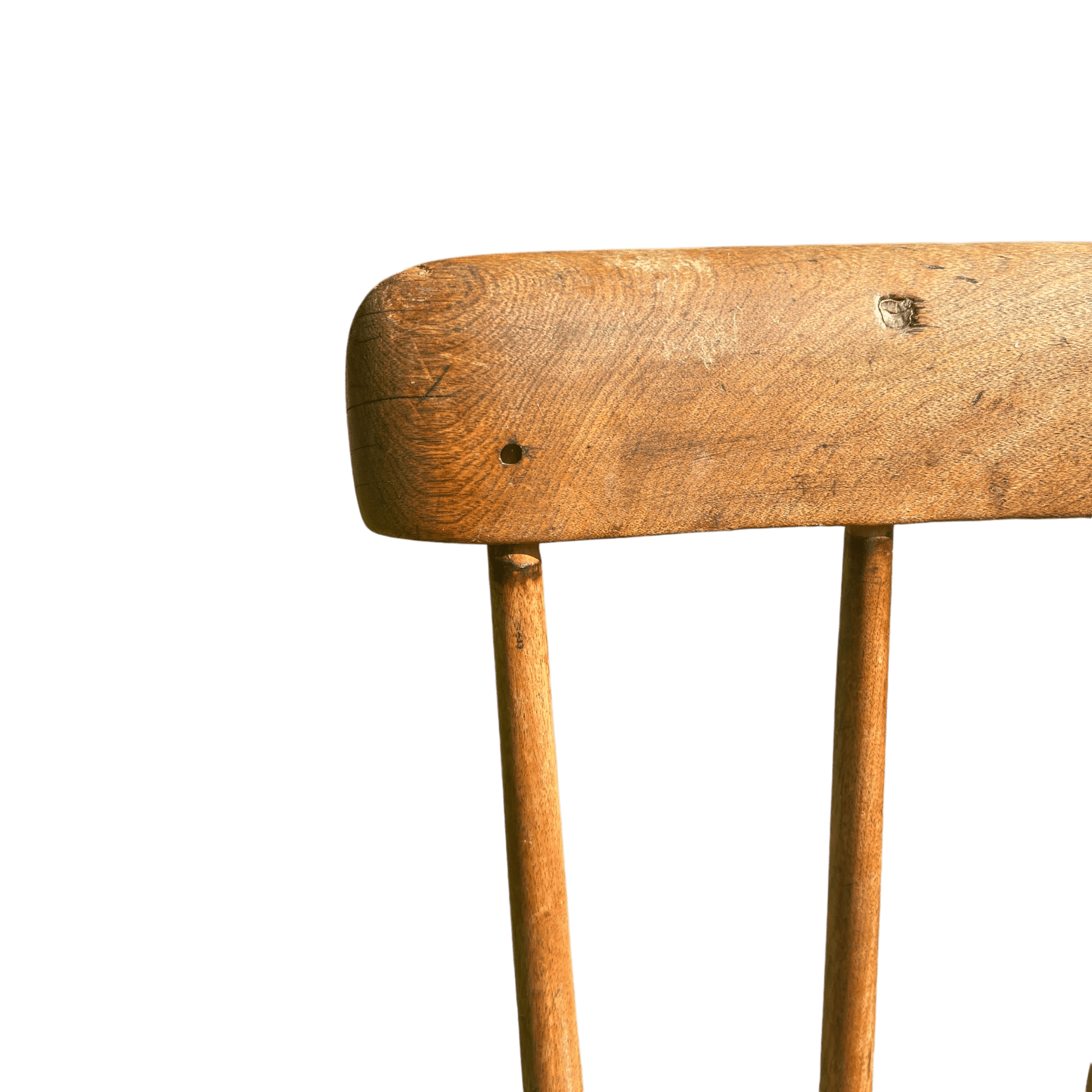 Late 18th Century Welsh Primitive Antique Stick ChairThe Furniture Recycling Shop
