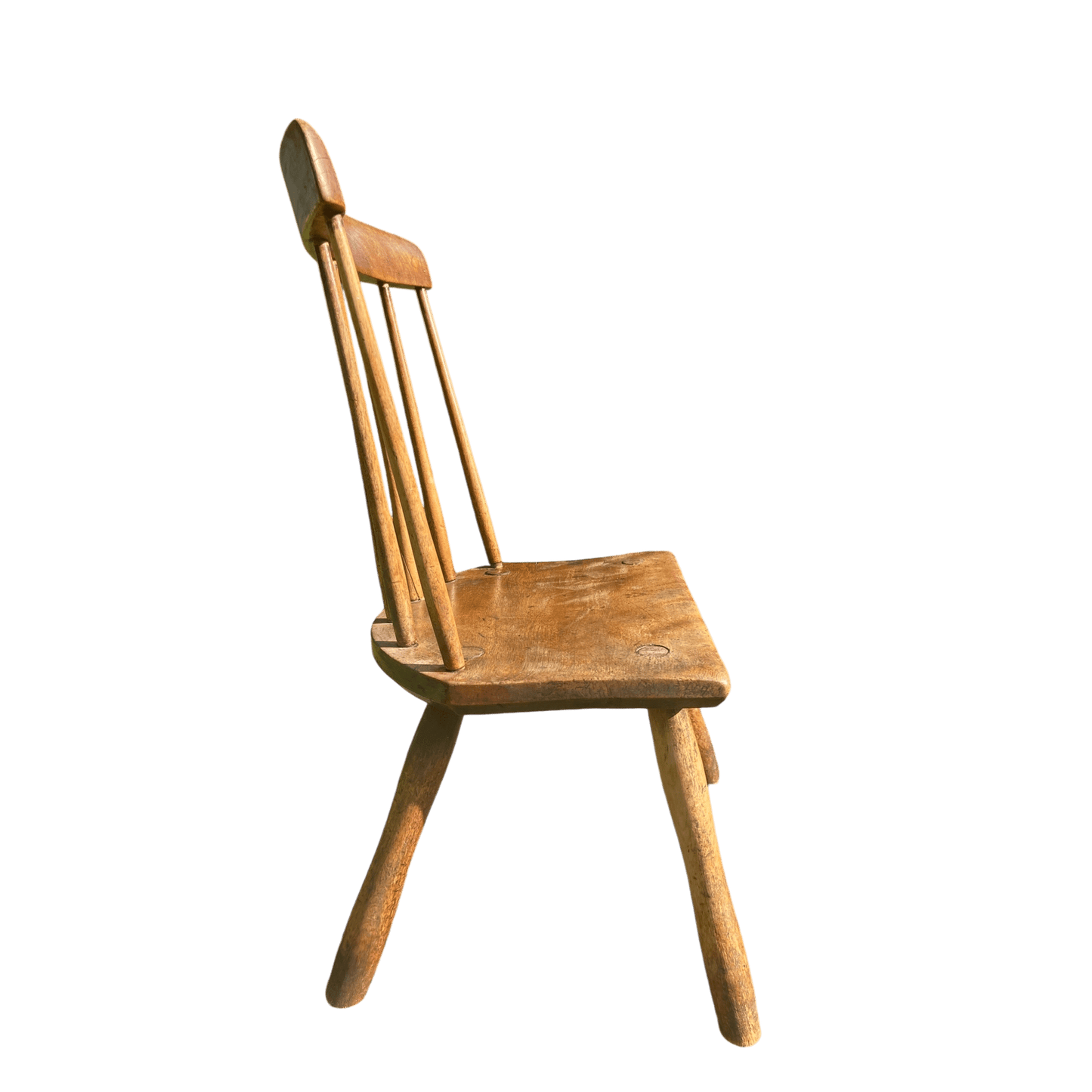 Late 18th Century Welsh Primitive Antique Stick ChairThe Furniture Recycling Shop