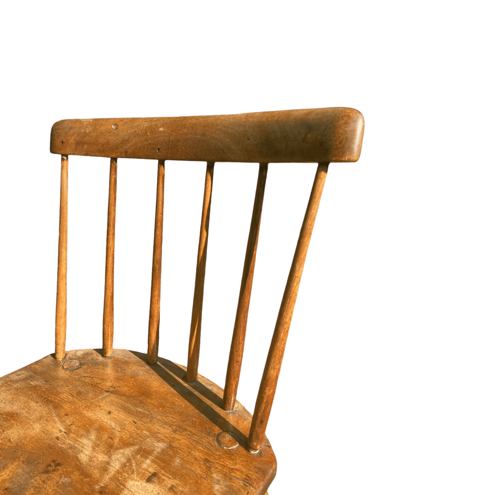 Late 18th Century Welsh Primitive Antique Stick ChairThe Furniture Recycling Shop