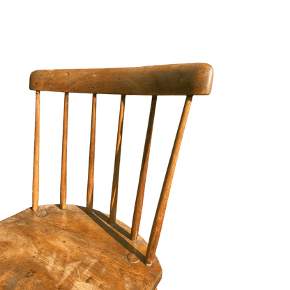 Late 18th Century Welsh Primitive Antique Stick ChairThe Furniture Recycling Shop