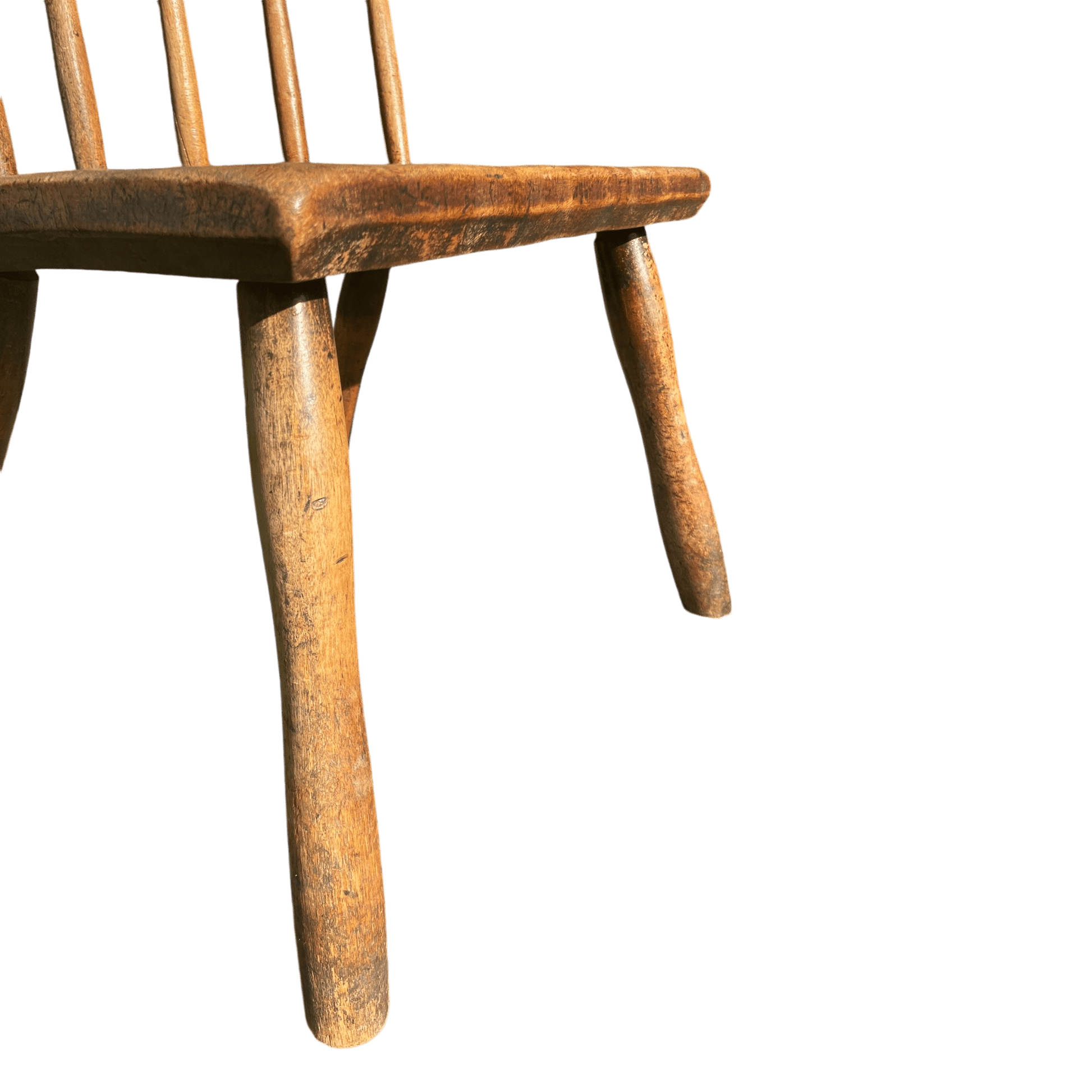 Late 18th Century Welsh Primitive Antique Stick ChairThe Furniture Recycling Shop