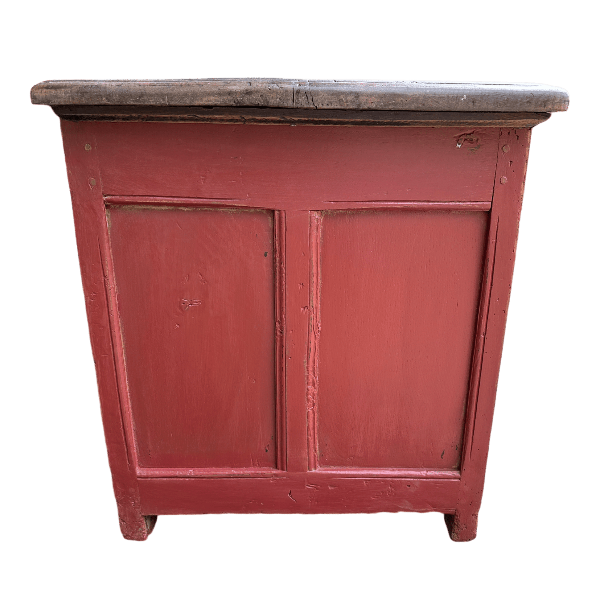 Oak Georgian Blanket Chest Painted in Small & Co Furniture Paint in Cricket Leather, With Light Wax Effect.The Furniture Recycling ShopBlanket Chest