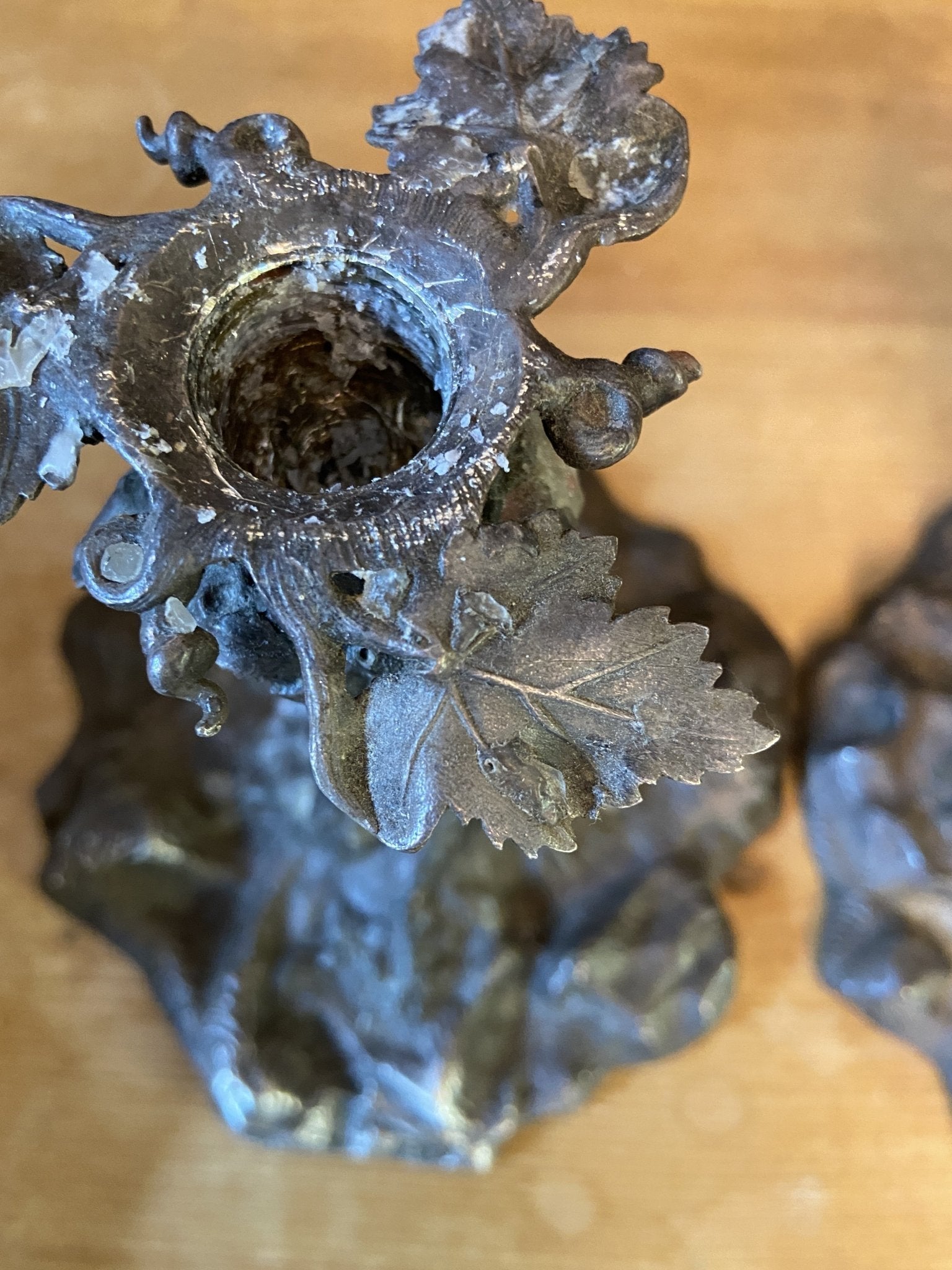Pair of English Silver-Plated Candlesticks, Ellington &Co.The Furniture Recycling Shop