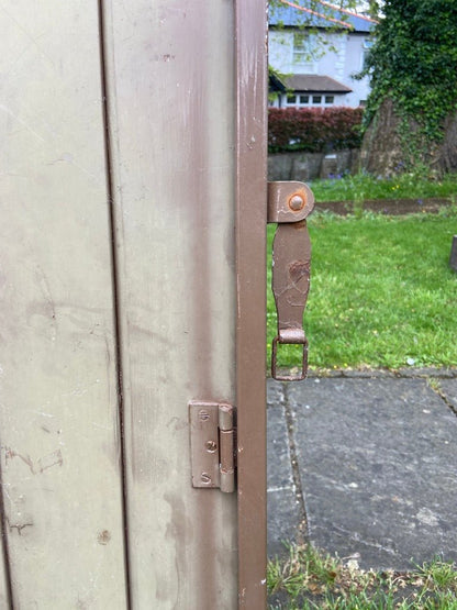 Pair of Vintage French Painted Window ShuttersThe Furniture Recycling ShopFurniture