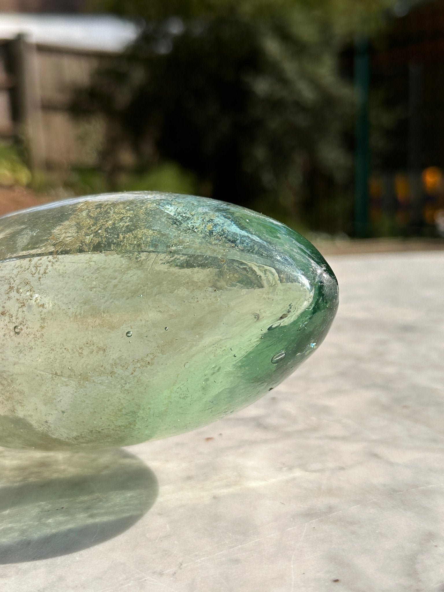 Plain Antique Aqua Blue Bottle - Vintage Glass BottleThe Furniture Recycling ShopBottle