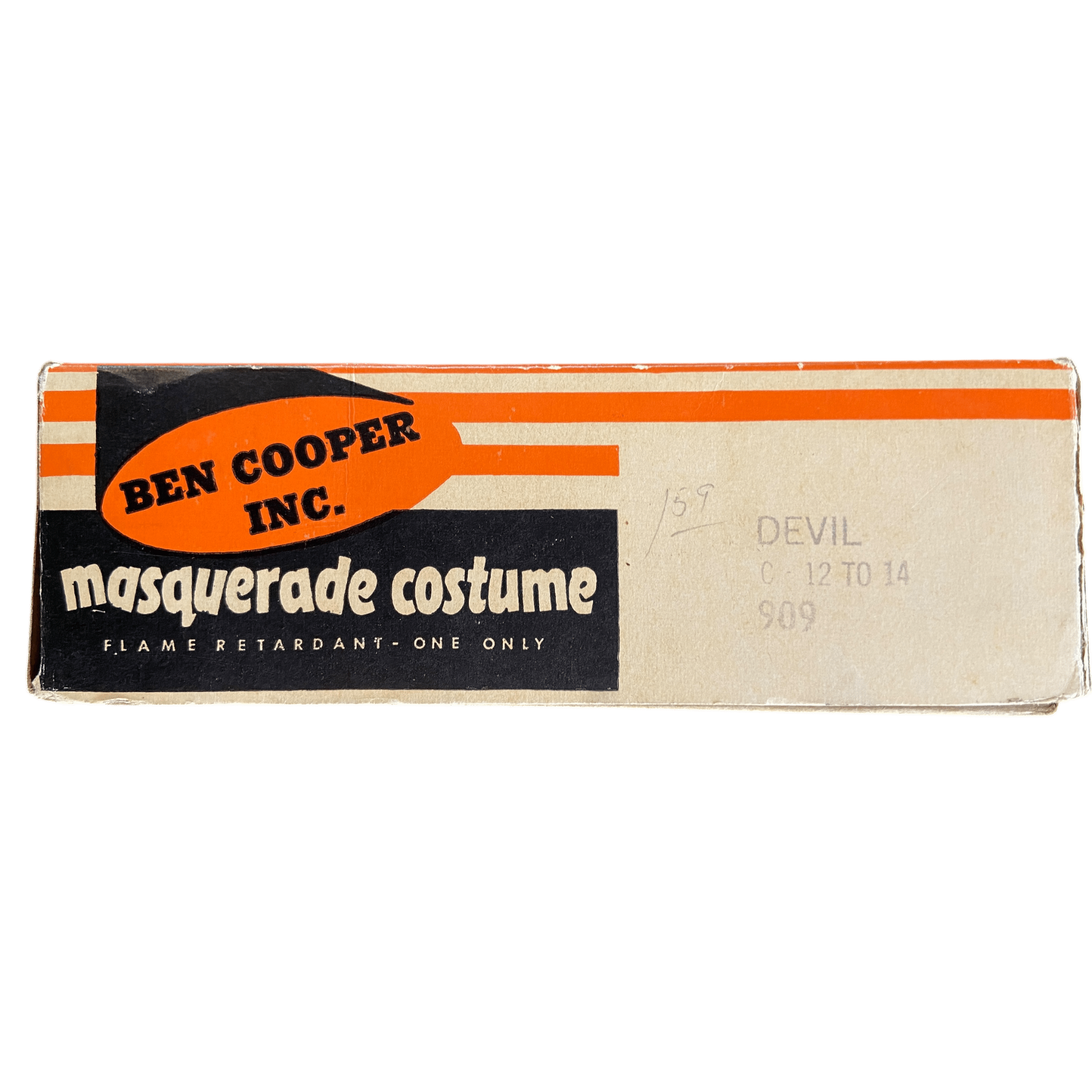 Rare 1960's Vintage Halloween Red Devil Masquerade Mask & Costume from Ben Cooper Inc. USA Size Large (12 - 14)The Furniture Recycling ShopHalloween Dress Up