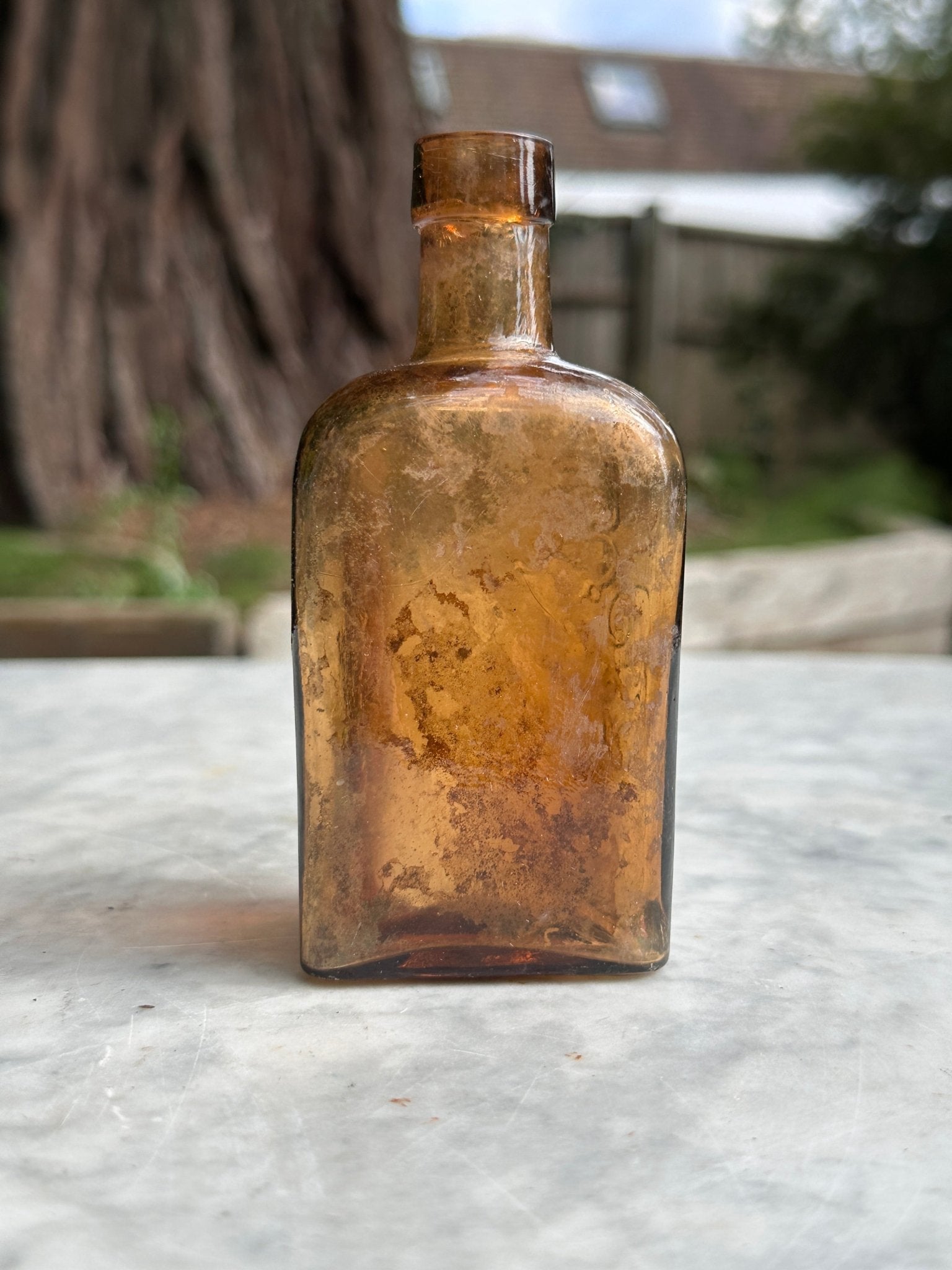 The Killgerm Company Ltd, Antique Brown Glass Bottle - Vintage Glass BottleThe Furniture Recycling ShopBottle
