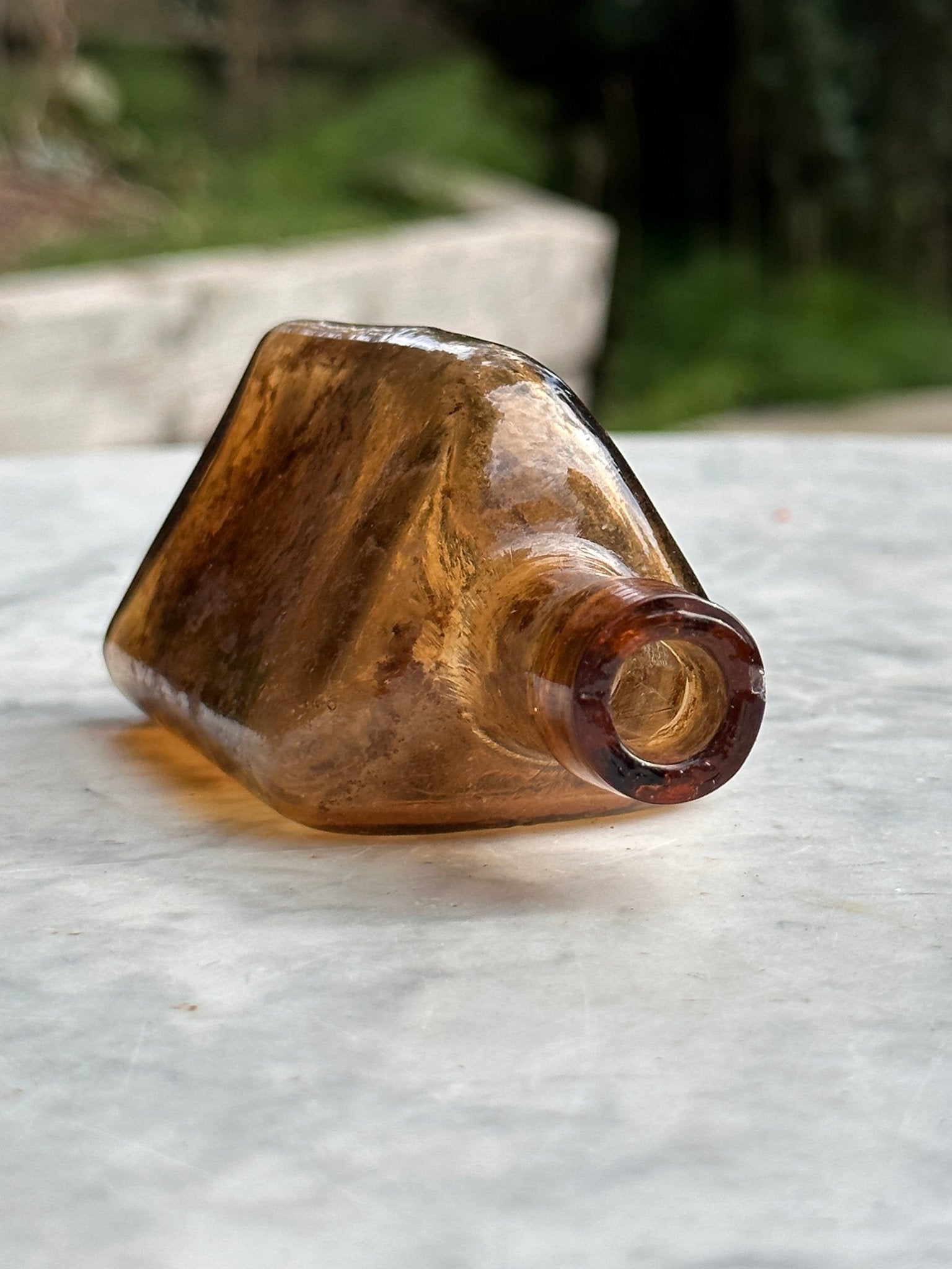 The Killgerm Company Ltd, Antique Brown Glass Bottle - Vintage Glass BottleThe Furniture Recycling ShopBottle