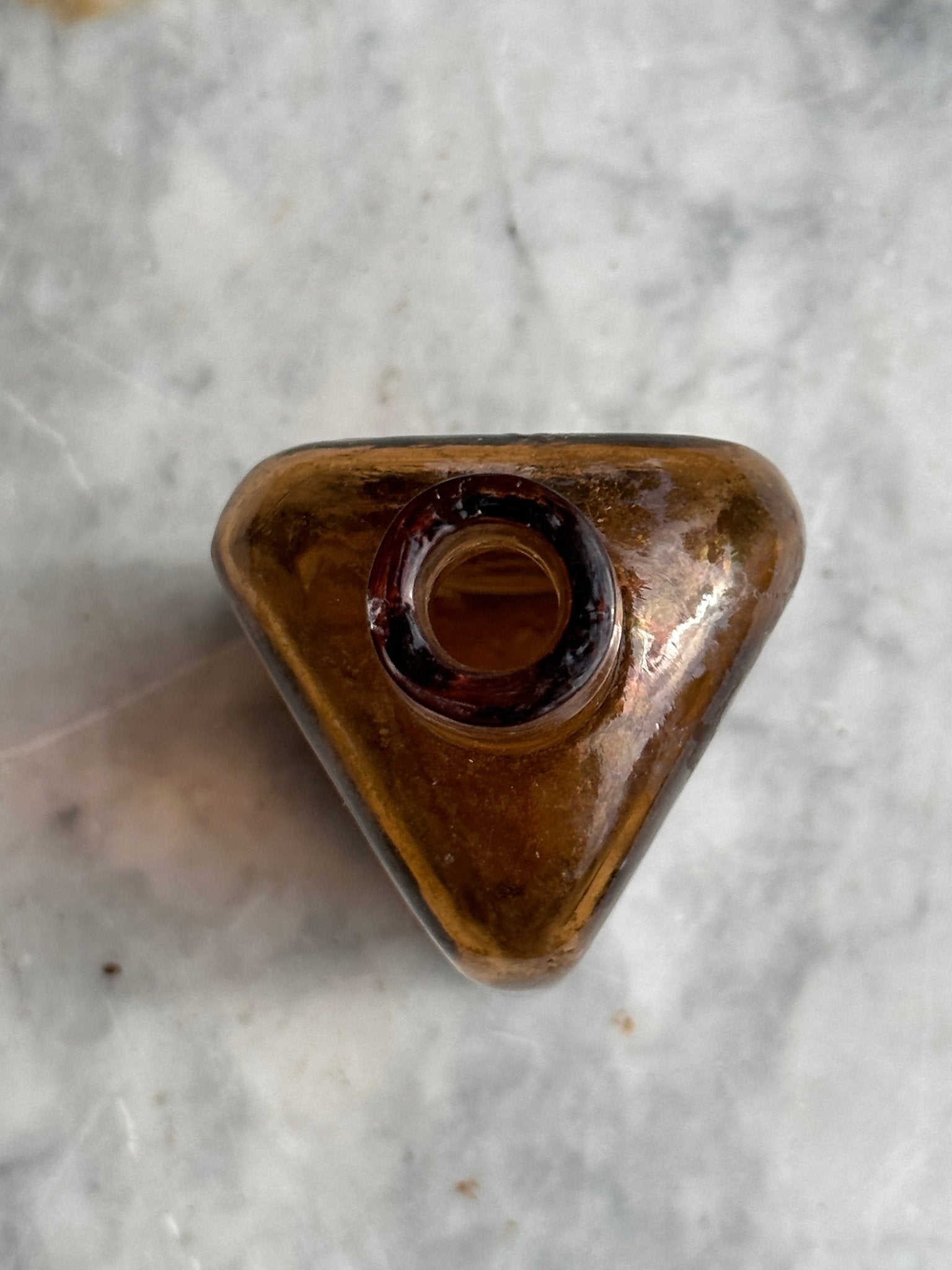 The Killgerm Company Ltd, Antique Brown Glass Bottle - Vintage Glass BottleThe Furniture Recycling ShopBottle