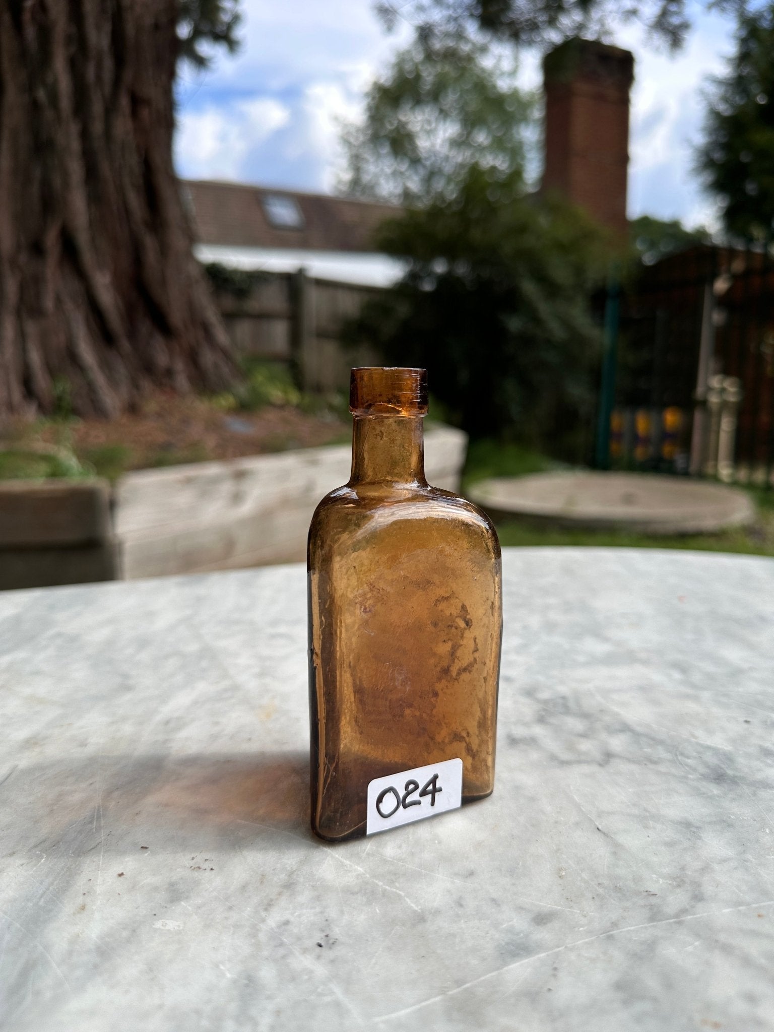 The Killgerm Company Ltd, Antique Brown Glass Bottle - Vintage Glass BottleThe Furniture Recycling ShopBottle