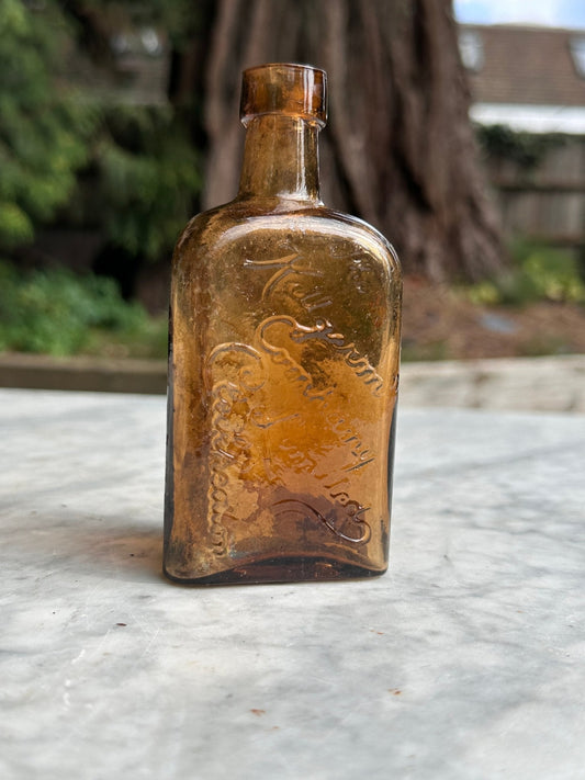 The Killgerm Company Ltd, Antique Brown Glass Bottle - Vintage Glass BottleThe Furniture Recycling ShopBottle