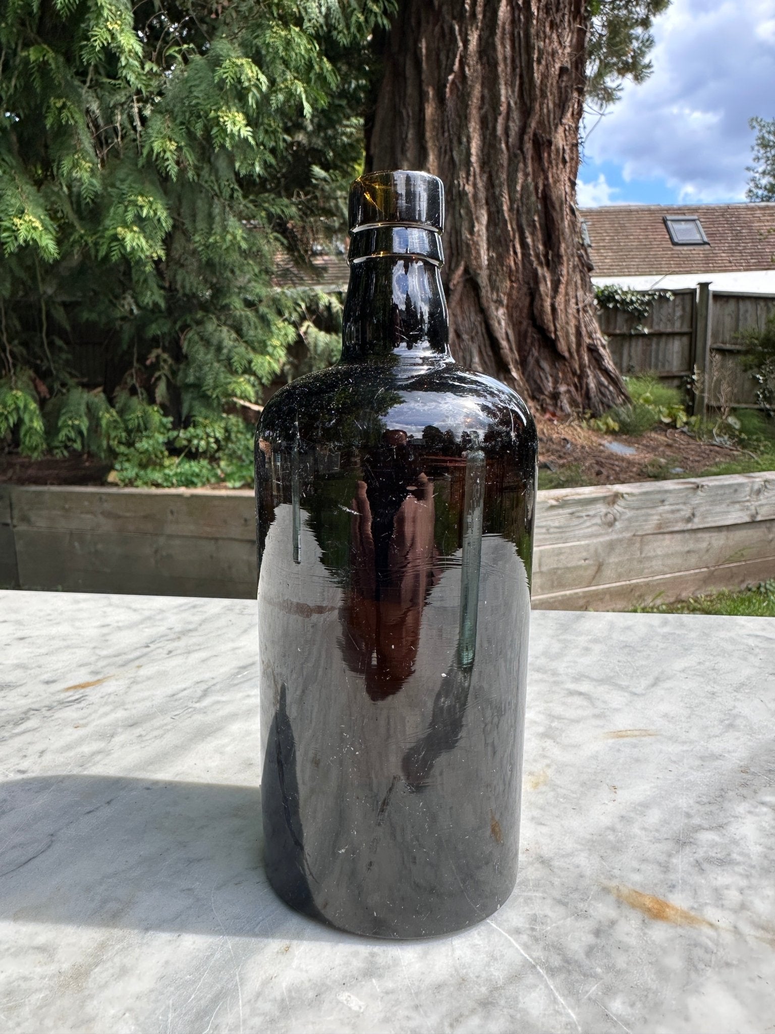 Unbranded Vintage Antique Brown Glass Bottle - Collectable Glass BottleThe Furniture Recycling ShopBottle