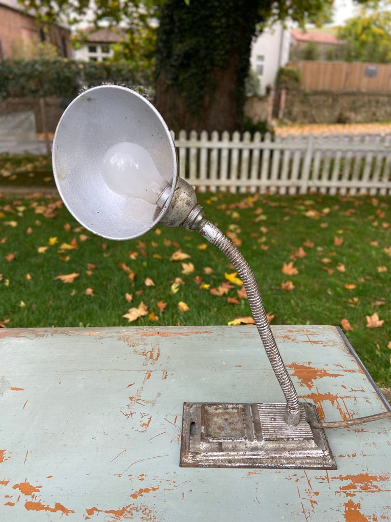 Vintage Hawkins British Made Flexible Adjustable Desk LampThe Furniture Recycling ShopFurniture