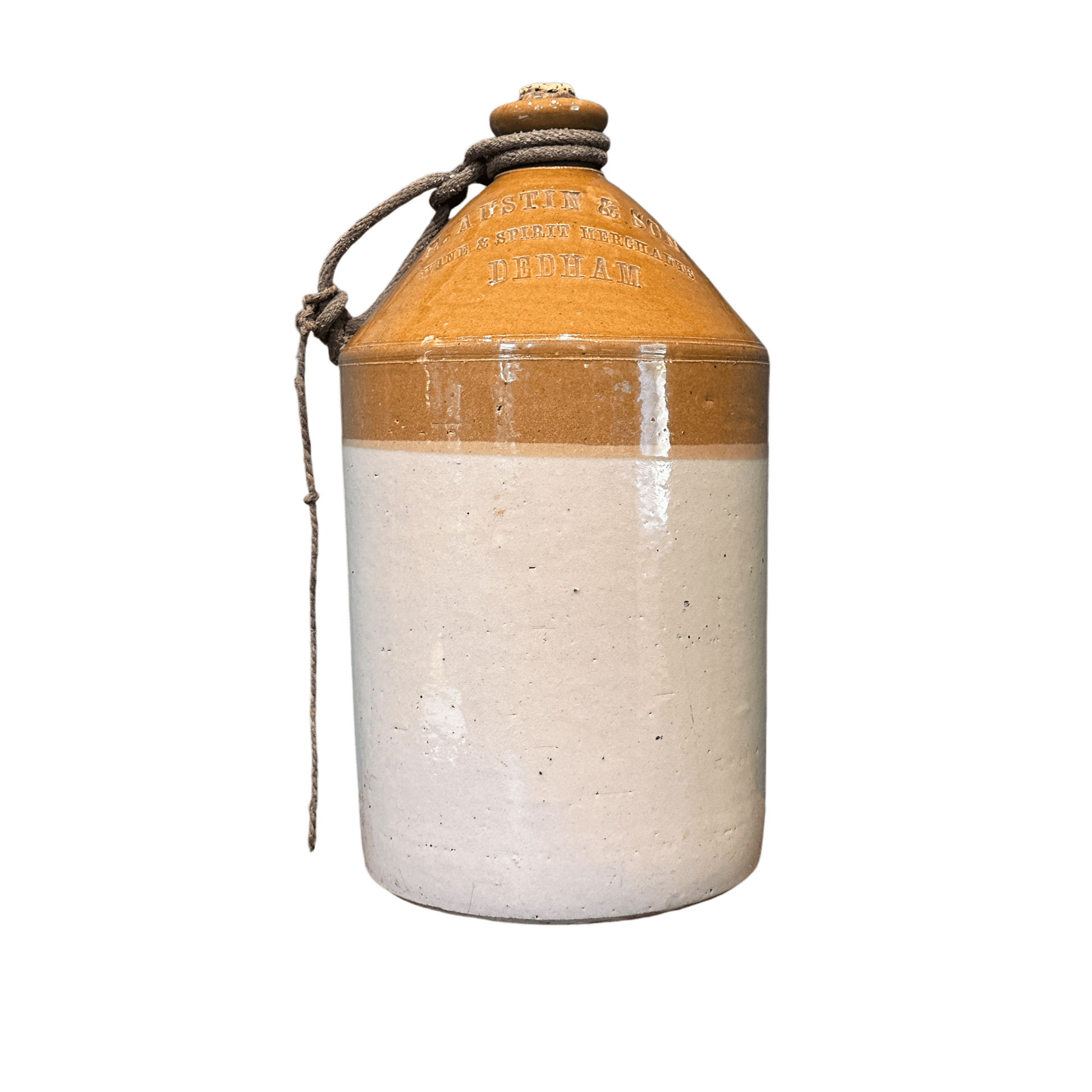 Vintage Large Stoneware Flagon by Royal Doulton & CoThe Furniture Recycling Shop