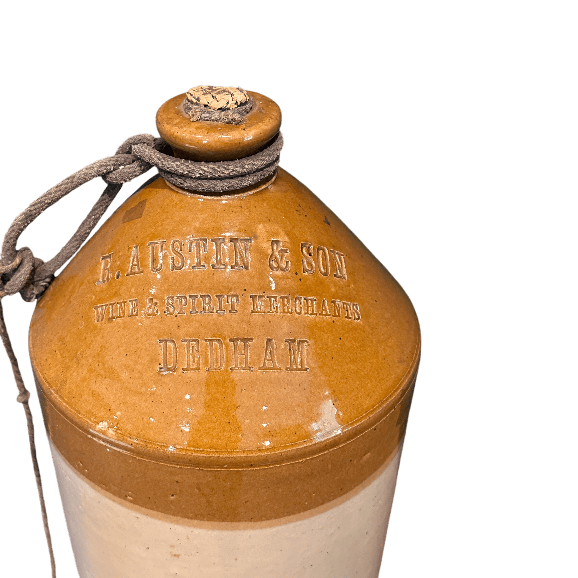 Vintage Large Stoneware Flagon by Royal Doulton & CoThe Furniture Recycling Shop