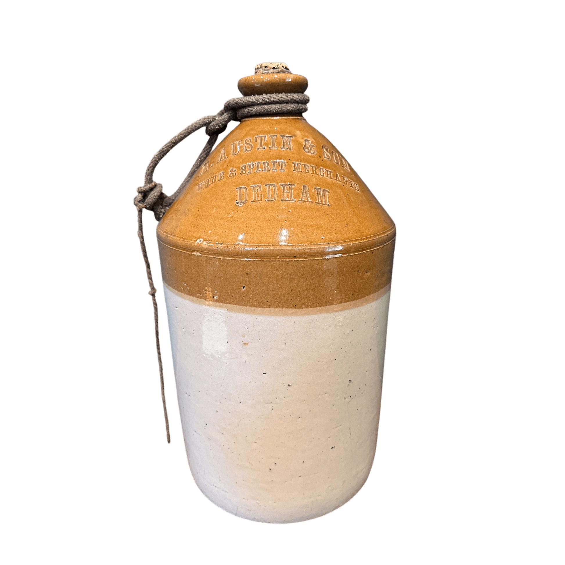 Vintage Large Stoneware Flagon by Royal Doulton & CoThe Furniture Recycling Shop