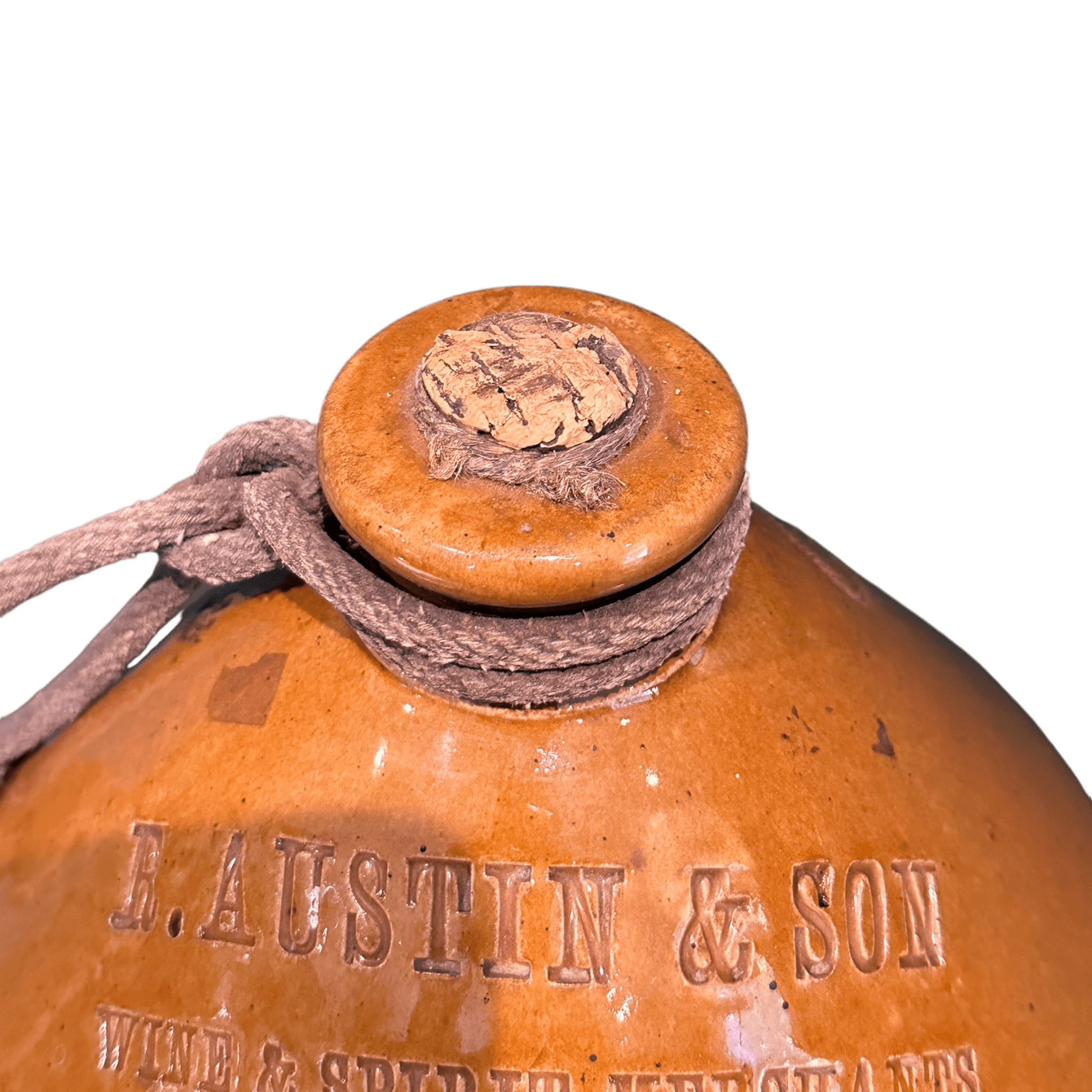 Vintage Large Stoneware Flagon by Royal Doulton & CoThe Furniture Recycling Shop