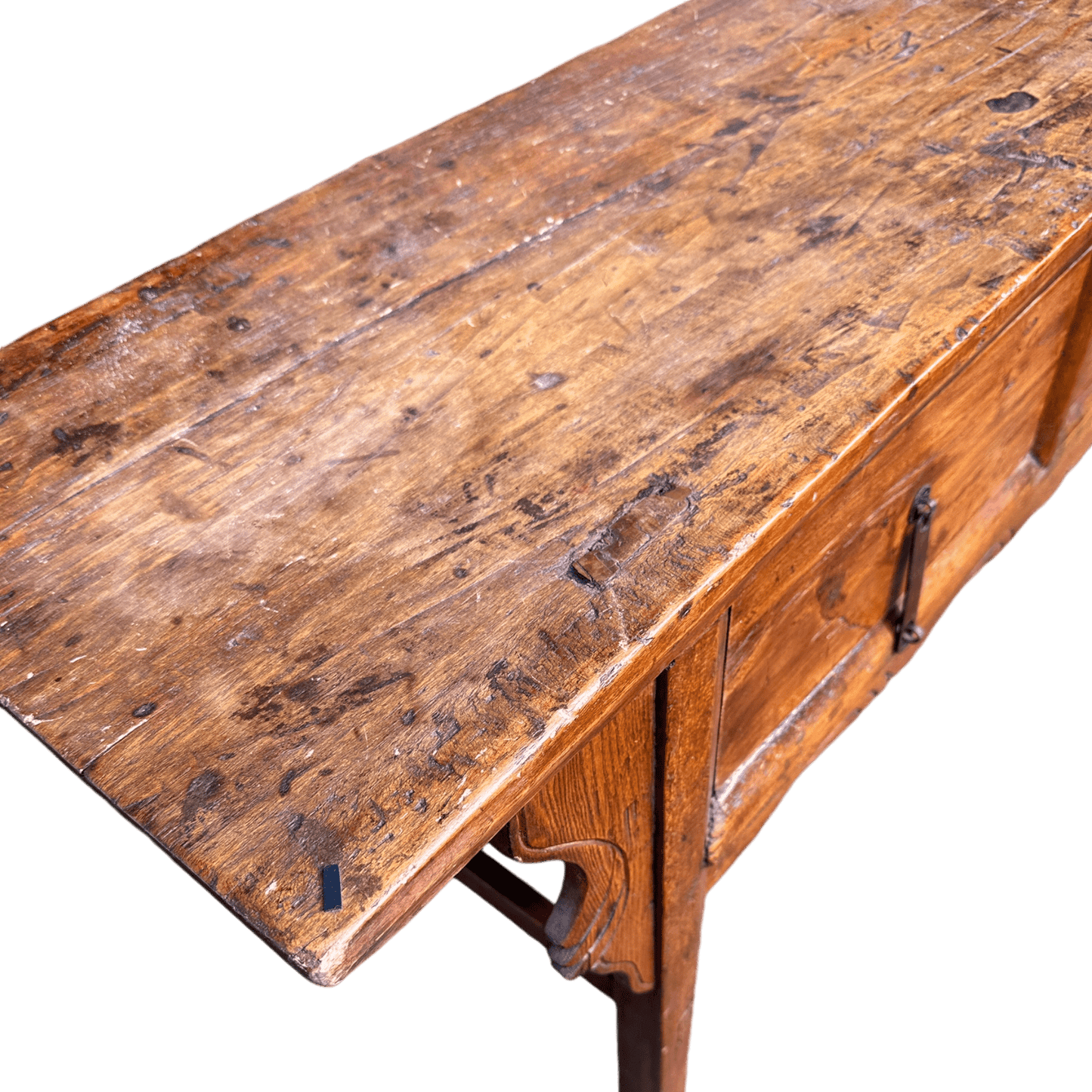 Vintage Rustic Oriental Style Alter Low Console Hall TableThe Furniture Recycling Shop