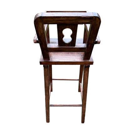 Vintage Small Dolls / Baby Wooden High ChairThe Furniture Recycling Shop