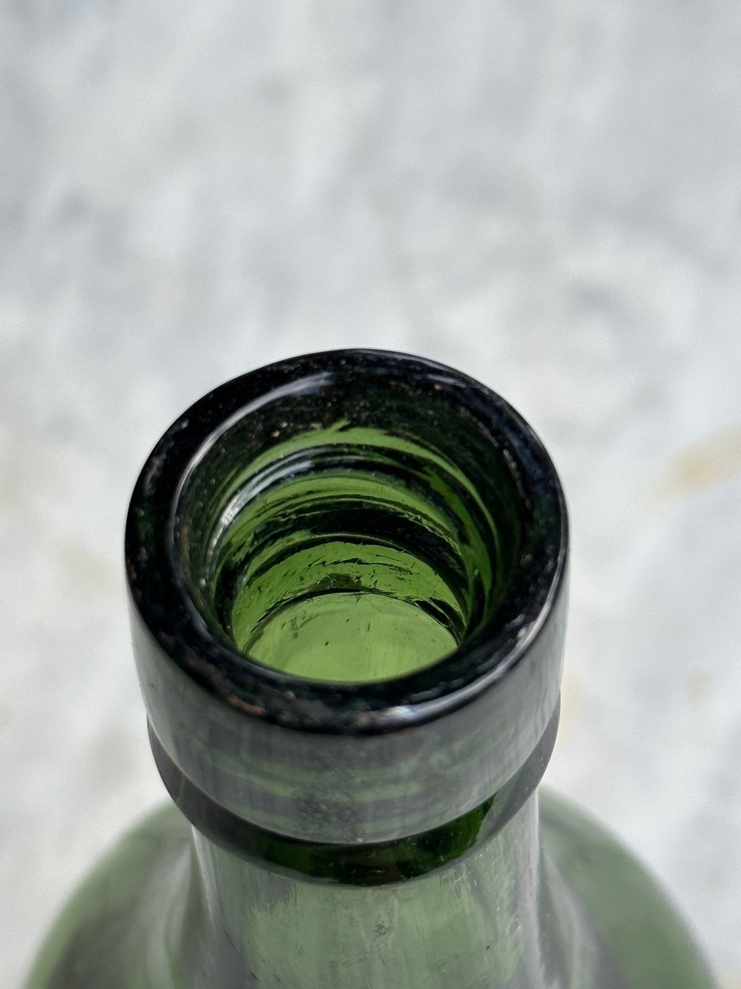 York Bottlers' Association Ltd, Antique Green Glass Bottle - Vintage Glass BottleThe Furniture Recycling ShopBottle