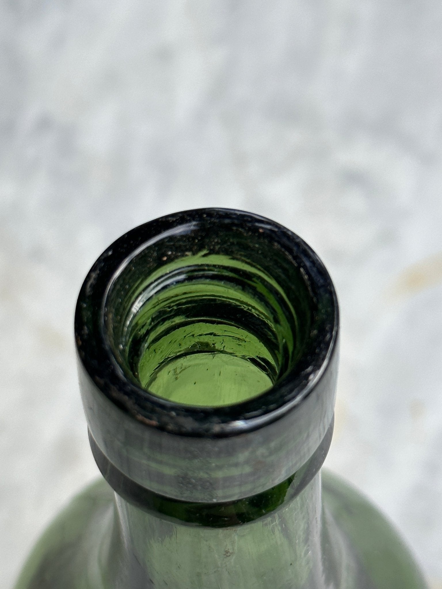 York Bottlers' Association Ltd, Antique Green Glass Bottle - Vintage Glass BottleThe Furniture Recycling ShopBottle