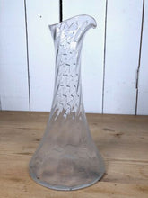 Load image into Gallery viewer, Swedish Twisted Glass Carafe, Traditional Drinks Decanter

