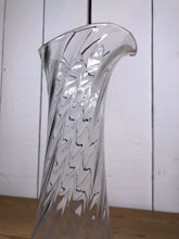 Load image into Gallery viewer, Swedish Twisted Glass Carafe, Traditional Drinks Decanter

