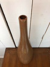 Load image into Gallery viewer, Tall Flower Vase. Brown Large Indoor Flower Pot By PTMD
