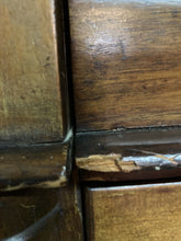 Load image into Gallery viewer, Victorian mahogany four graduating chest of drawers
