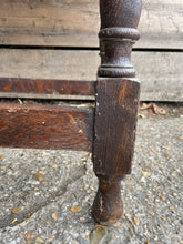 Load image into Gallery viewer, Ornate Edged Oak Occasional Side Table
