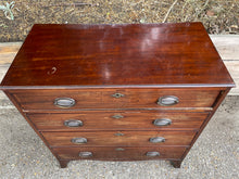 Load image into Gallery viewer, Antique Georgian Chest of Drawers
