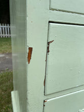 Load image into Gallery viewer, Satin Green Painted Distressed Victorian Chest of Drawers (Needs some TLC)
