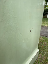 Load image into Gallery viewer, Satin Green Painted Distressed Victorian Chest of Drawers (Needs some TLC)
